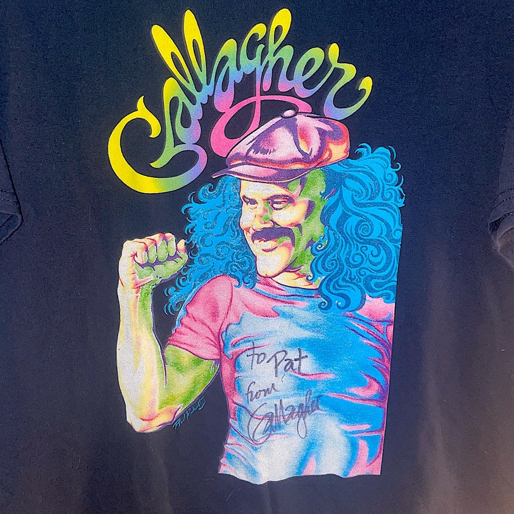 2000s Signed Gallagher T Shirt L